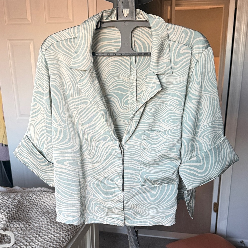 Open Edit Oversized Blouse